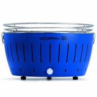 LotusGrill XL Size Smokeless Charcoal Grill - Deep Blue (Germany)              Portable Charcoal Grill, Table Grill, Travel Grill, Portable BBQ, Portable BBQ Pit,Camping Grill,Safe with children,Health BBQ, Party Grill, Easy Clean, Compact in size Grill