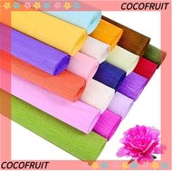 COCOFRUIT Crepe Paper, DIY Handmade flowers Flower Wrapping Bouquet Paper, Production material paper