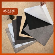 Auremi 45X45cm & 60X60cm Marble Vinyl Flooring Marble Floor Tiles Vinyl Floor Self-adhesive PVC Floo