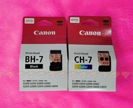 หัวพิมพ์ Canon BH7  (สีดำ) และ หัวพิมพ์ CH7 (สี) Print Head จำนวน 1 คู่