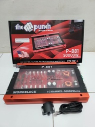 Power Amplifier Monoblock the punch P-881