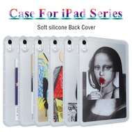 Art Case for 2022 New IPad 10th 10 9 inch 2022 iPad Pro 11 12.9 10.5 Case 9.7 Air 5 4 10.9 Mini6 2021 Cover Slicone Clear Case