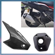 (XCTS) 2Pcs ADV150 Exhaust Pipe Muffler Pipe Heat Shield Cover Guard Port Protective Cover for ADV15