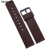 Substitute Omega soft silicone waterproof watch strap