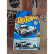 HOTWHEELS BASIC/REGULAR PEUGOT 9x8 HYPERCAR