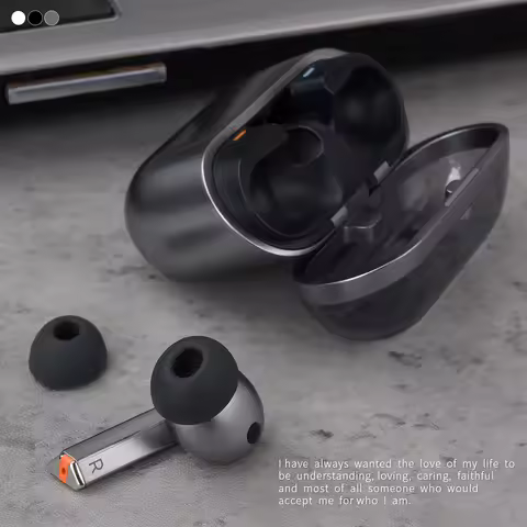 6Pcs Silicone Ear Tips for SamSung Galaxy Buds3 Pro True Wireless Earbuds Eartips Buds 3 Pro TWS Tip