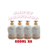BZU BZU Head to Toe Baby Wash Oat & Milk (600ml x 4)