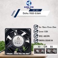 Original DELTA 7025 DC 12V 0.56A 4600rpm Cooling Fan [NEW]