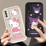 for Casing vivo y12s case vivo y20 y20s case bts hello kitty&Kuromi phone case