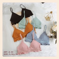 (BRA ONLY) IMPORTED WOMEN'S BRA IN SOFT, MODERN COLORS - A40 (3PCS)