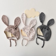 Cute bunny ears hat for babies, bunny ears hat - baby beanie hat, adorable newborn hat