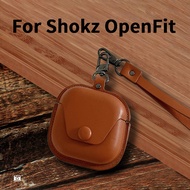 PU Leather Shokz OpenFit earphone protective case OpenFit Air earphone case