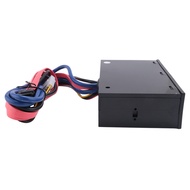 5.25 Inch Usb 3.0 Front Panel Pc Usb 3.0/2.0 Hub E-Sata Sata Audio Multi Card Reader for Computer Ca