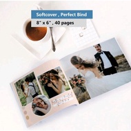 Photobook Malaysia - Softcover 8" x 6" Landscape, 40 pages (Web)