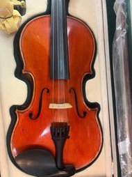 順風提琴@二手天然虎紋4/4單板（獨板）小提琴。