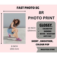 8R size Photo Print ! Express Print ! ( Fujifilm Photo Paper)