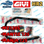 GIVI PERINTIS MZ120S MZ MANTIZ 125 MANJA 125 HR2 Monorack Top Box Bracket Rack