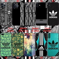Apple iPhone 6 6S 7 8 SE PLUS X XS Fashion adidas logo 【In Stock】Silicone Soft Cover Camera Protection Phone Case