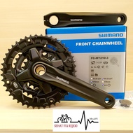 CRANK SHIMANO ALIVIO MT210 HOLLOWTECH 2 HT2 44-32-22 170MM 3 x 9 SPEED
