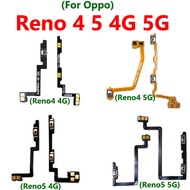 On Off Power Volume Button Flex For Oppo Reno5 4G 5G Reno4 4G 5G Side Key Switch Flex Cable