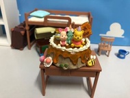 迪士尼 小熊維尼 迷你蛋糕 迷你模型蛋糕 蛋糕 聖誕節 聖誕蛋糕 聖誕 Winnie the Pooh