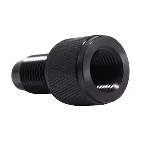 B-Est One Way Adapter M16x1.5 Threads CO2 Saver Adapter 88G 90G CO2 Saver Adapter Easy To Use Black