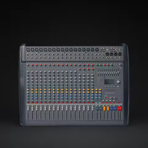 16 Channels 99 DSP Audio Mixer DJ Controller Reverb Recording Mixing With Bluetooth 5.0 Professional