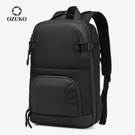 OZUKO Multi-Compartment Fashion Outdoor Light Waterproof Laptop Backpack (15.6”)