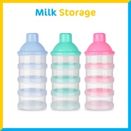 Baby Feeding 4 Layers Milk Powder Dispenser Bottle Storage Container