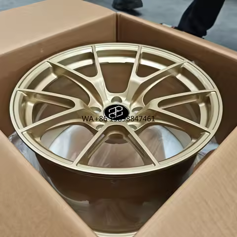 PENGZHEN Custom ultra Light VS-5RS Motorsport Gold Racing Wheel 1-piece Forged Wheel for E92 E93 M3 