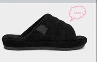 包郵  UGG 厚底毛毛拖鞋