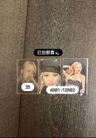 Rosé小卡 blackpink