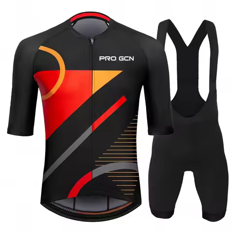 2023 PRO GCN Men Summer Cycling Clothing Sets Breathable Mountain Bike Cycling Clothes Ropa Ciclismo