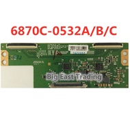 6870C-0532A 1pc TCON Board 6870C-0532A 6870C-0532B 6870C-0532C T-CON Logic Board for 43inch 49inch 5