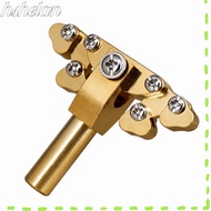 HSHELAA Guitar Presser, Brass Brass Color Fret Press Tool, Premium Fret Press Caul For Fret Leveling
