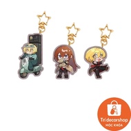 DonQuixote Ishmael Anime KeyChain Limbus Company Men Key Chain for Women Fashion Creative Fi