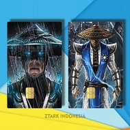 GARSKIN ATM CARD GAME MORTAL COMBAT LOGO HOLOGRAM OZVYH/9BC2K MORTAL COMBAT ATM GAME SKIN/ POPULAR A