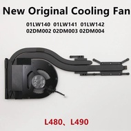 New Original For Laptop Lenovo Thinkpad L480 L490 CPU Cooling Fan Heatsink Cooler Radiator SWG FRU P