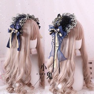 Little Ghost Hand-Made Crown of Shenxi Lolita Star Moon Floating Light Luming Online Sales Cyan Gorg
