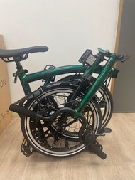 全新BROMPTON P LINE / M把 / 有貨架 / 翡翠綠