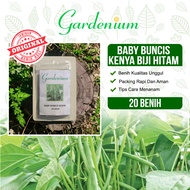 GARDENIUM Benih Baby Buncis Kenya Buncis Biji Hitam Perdu Non Rambat Tanaman Sayur Unggul