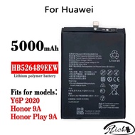 For Huawei Battery Y6P 2020 HB526489EEW Replacement Battery