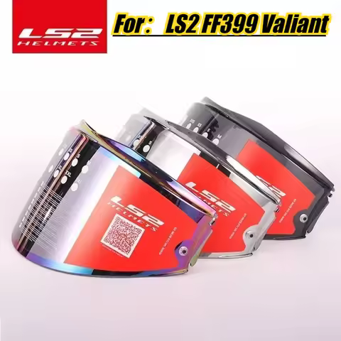 Authentic LS2 FF399 helmet lens rear flip helmet Visor original LS2 Valiant helmet anti fog sticker 