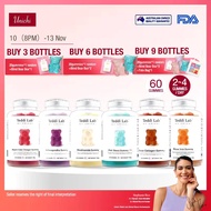 Unichi Teddi lab Gummy Hair boost 2.0 /  Rose Iron  (60 Capsules) (H1)