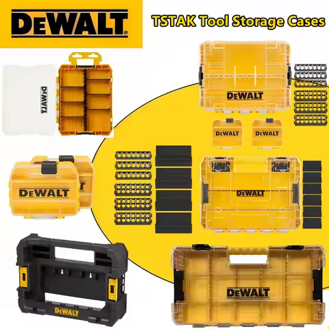 DEWALT TSTAK Rugged Storage Case for Drill Bits and Accessories DT70800 DT70801 DT70803 DT70805 DWAN