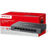 Mercusys MS108GP 8-Port Gigabit Desktop Switch with 7-Port PoE+