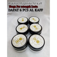 BUKHUR Maghribi Al kaff Dapat 6 pcsPromo Setengah Lusin Buhur Alkaff