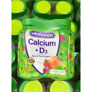 Vitafusion Calcium + D3 Calcium Supplement Gummies