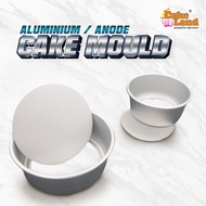 CAKE LAND Aluminium Round Cake Mould - 6"/8"
