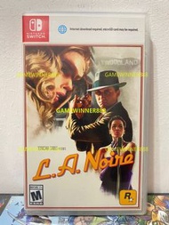《今日快閃價》（中古二手）Switch NS遊戲 黑色洛城 L.A. Noire / LA Noire 美版英文版